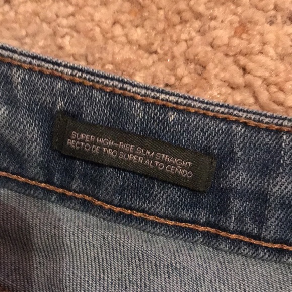 Wild fable Super high rise slim straight new with tags jeans button fly Sz 10/30 - Picture 9 of 12